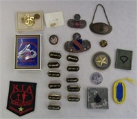 Misc Military Pins, Patches & Playing Cards
