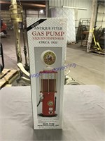 GAS PUMP LIQUID DISPENSER-CIRCA 1920