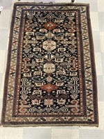 Early Oriental Hand Woven Rug