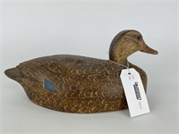 R. Malpage Hand Carved & Painted Duck Decoy