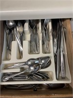 Drawer of Assorted Silverware