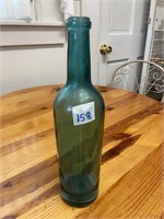 Blue Wine Bottle