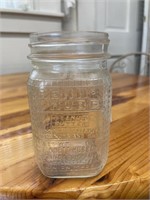 Vintage Ben Hubb Peanut Butter Jar Chattanooga