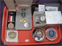 military medals-WWII comm. watch+++++