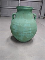 Clay Vase made in Egypt-16" tall