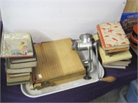 paper cutter-kids books-poetry-meat grinder