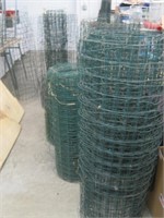 6 rolls of wire fence in 2 sizes
