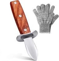 Oyster Shucking Knife and Gloves Kit