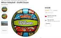 Wilson Volleyball - Graffiti Ocean