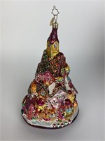 Christopher Radko Large Gingerbread Tree Ornament.