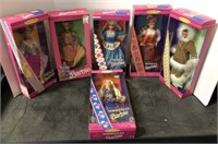 (6) Barbie Dolls of the World Collection