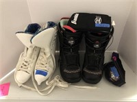 Salomon Snowboard Boots, Ice Skates