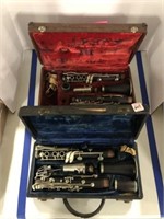 (2) Vintage Clarinets