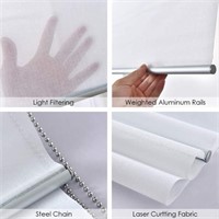 Light Filtering Roller Sheer Shades