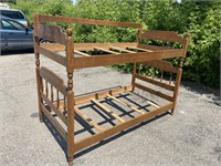Vintage Ethan Allen Twin Bunk Bed Or 2 Twin Frames