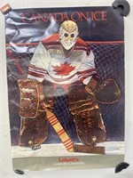 Labatt's Beer Canada On Ice Hockey Poster