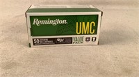 (50) Remington UMC 55gr 223 Remington FMJ Ammo
