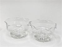 Glass Nut or Candy Dishes