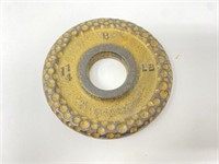 Vintage Brass 1.25lb Weight
