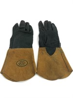 Laura Ashley Sz M Leather Gloves