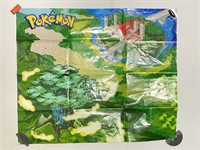 30" x 24" Vinyl Pokémon Poster