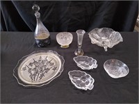 8 pc. Vintage Various Glassware