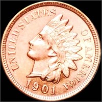 1901 Indian Head Penny UNCIRCULATED