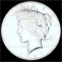 1927 Silver Peace Dollar NICELY CIRCULATED
