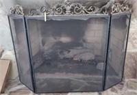 WROUGHT IRON FIRE PLACE SCREEN