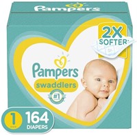 Pampers Diapers Newborn/Size 1 (8-14 lb), 164 CT