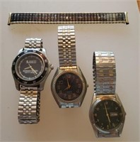 BAG OF MEN’S WATCHES, SPORTS WATCHES, MISC