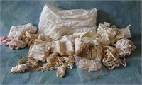 Large Lot of Vintage and Antique Lace