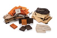 ASSORTMENT OF HERMES AND LOUIS VUITTON DUST BAGS