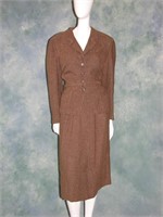Vintage 2 Piece Tweed Suit