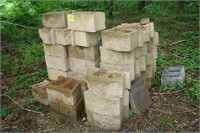 Approximately 45 Retaining Wall Blocks