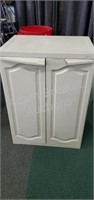 Keter 2-door plastic wall storage cabinet, 17.75
