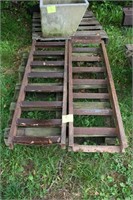 Pair Steel Equipment Trailer Ramps