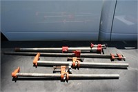 4 Pipe Bar Clamps