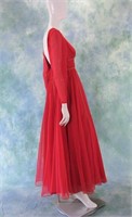 VTG Malcolm Starr Red Dress
