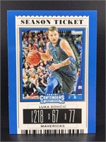 2019 Panini Contenders Draft Picks Luka Doncic