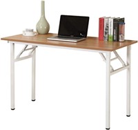 DlandHome 47 inches Folding Table Computer Desk