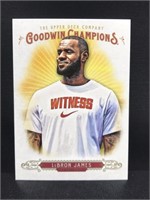 2018 Upper Deck Goodwin Champions LeBron James