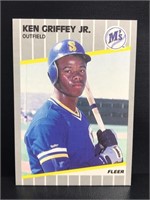 1989 Fleer Ken Griffey, Jr. rookie card