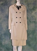 1970s White Linen 3 Piece Outfit