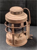 Vintage railroad kerosene lantern