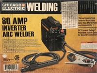 NEW 80AMP Inverted Arc Welder Chicago Electric