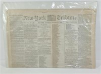 New York Tribune Newspaper November 16, 1861