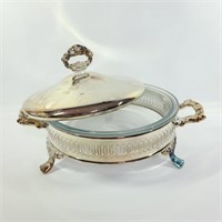 Silver Plated Footed Server/Casserole