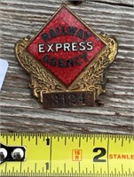 Railway Express Agency Badge