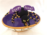 Motion Activated Spider Candy Dish